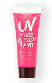 verkoop - attributen - Make-up - Body and face UV paint tube roze